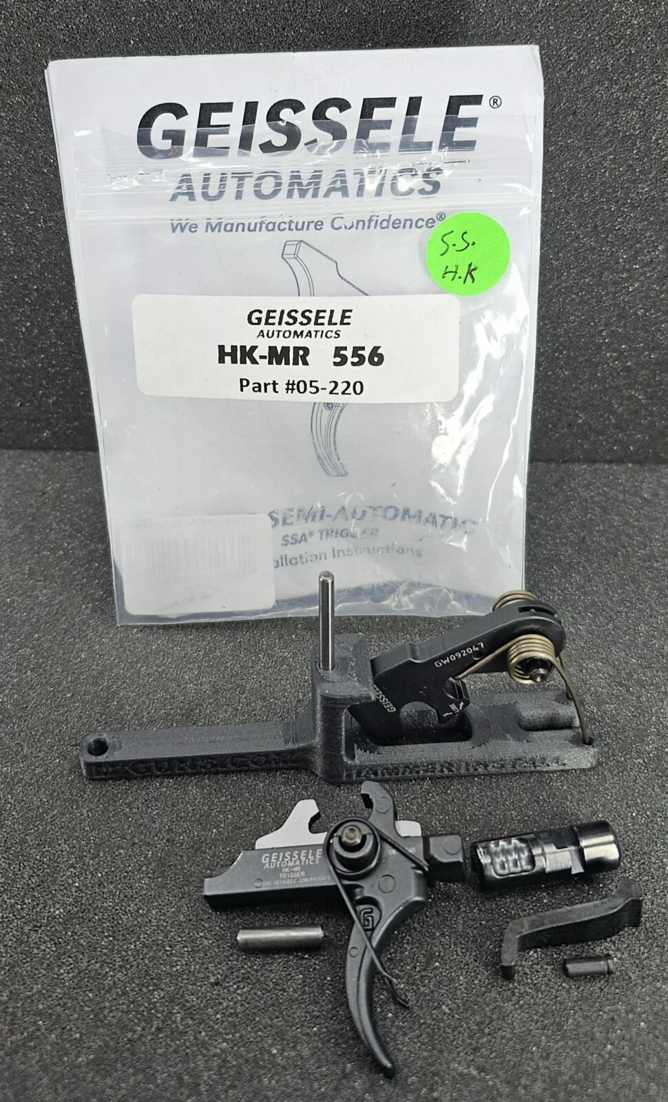 HK MR556 SS Cut Trigger with Super Safety and BCG Extender Kit