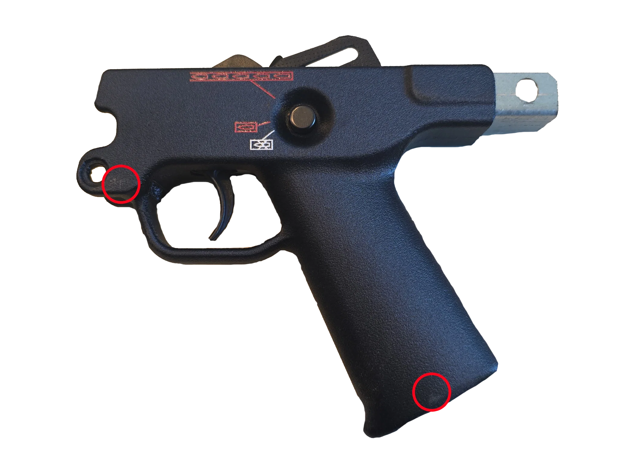 War Hammer Arms MP5/MP5K Complete Super Safety Lower - Cosmetic Blems - Image 2